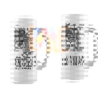 Love Our Veterans Usa Military Gifts Veterans Day Women Men Coffee Mug | Seseable FR