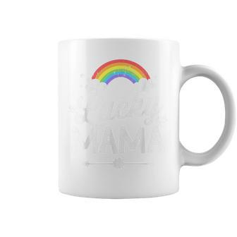 Lucky Mama With Rainbow For St Patricks Day Family Mom Coffee Mug | Mazezy AU