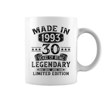 Made In 1993 Limited Edition 30 Year Old 30Th Birthday Gifts Coffee Mug | Mazezy