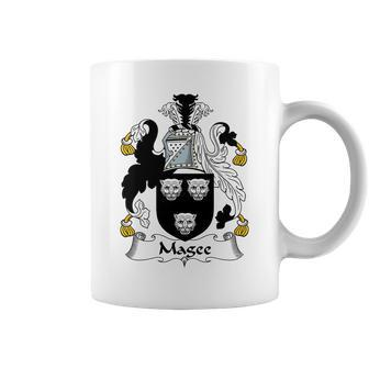 Magee Coat Of Arms Irish Family Crests Coffee Mug - Thegiftio UK