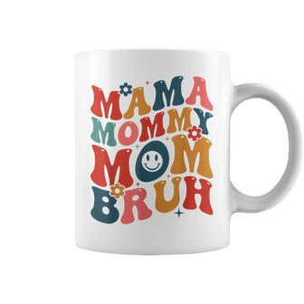 Mama Mommy Mom Bruh Mommy And Me Leopard Tie Dye Mothers Day Coffee Mug - Thegiftio UK