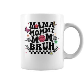 Mama Mommy Mom Bruh Mothers Day Vintage Funny And Sarcastic Coffee Mug - Thegiftio UK