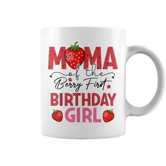 Mama Of The Berry First Birthday Gifts Girl Sweet Strawberry Coffee Mug | Mazezy