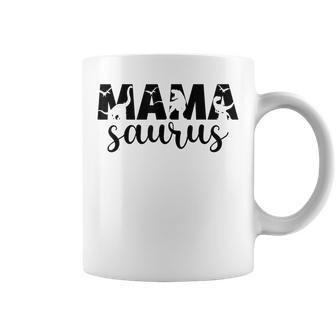 Mamasaurus T Rex Dinosaur Funny Mama Saurus Mothers Day Coffee Mug | Mazezy