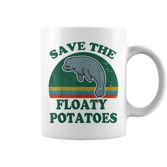 Mana- Save The Floaty Potatoes Funny Chubby Mermaid Coffee Mug - Seseable