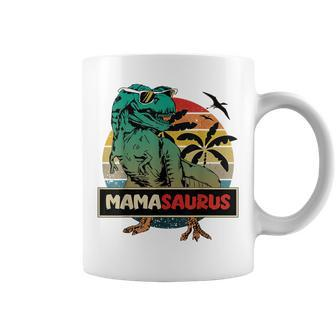 Matching Family Mamasaurus Trex Mothers Day Mom Coffee Mug | Mazezy CA