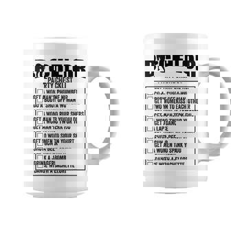 Mens Bachelor Party Squad Checklist Wedding Groom Coffee Mug | Mazezy