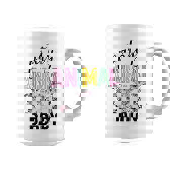Mens Birthday Zoo Party Animal Daddy Funny Safari Birthday Party Coffee Mug - Seseable