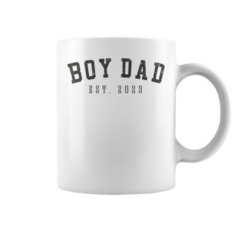 Mens Boy Dad Est 2023 Dad To Be Gifts Fathers Day New Baby Boy Coffee Mug - Thegiftio UK