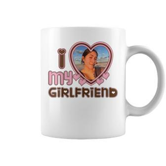 Mens I Love My Girlfriend Custom Coffee Mug | Mazezy