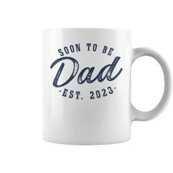 Mens Soon To Be Dad Est 2023 New Daddy Gifts First Time Dad Coffee Mug - Thegiftio UK
