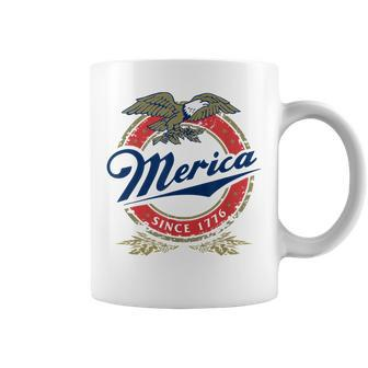 Merica Since 1776 Funny 4Th Of July Merica Since 1776 Coffee Mug | Mazezy