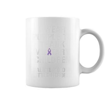 Military Child Month Purple Up Pride Brave Heroes T Coffee Mug - Seseable