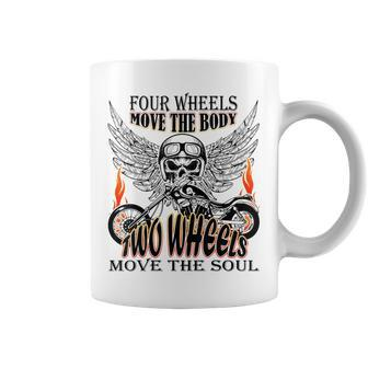 Motorbike Motorcyclist Biker Chopper Bike Motorcycles Coffee Mug - Seseable