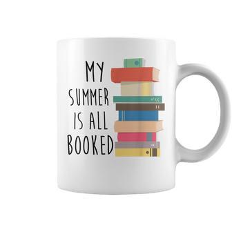 My Summer Is All Booked Summer Reading 2023 Funny Book Lover Coffee Mug - Thegiftio UK