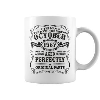 October 1967 The Man Myth Legend 55 Year Old Birthday Gift Coffee Mug - Seseable