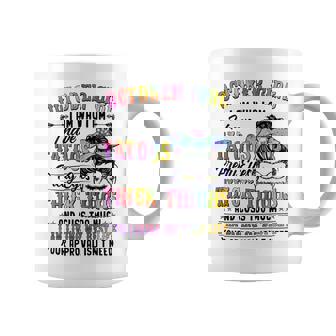 October Girl I Am Who I Am I Have Tatoos Pretty Eyes Thick Thighs And Cuss Too Much I Am Living My Best Life Your Approval Isn’T Need Coffee Mug | Seseable CA