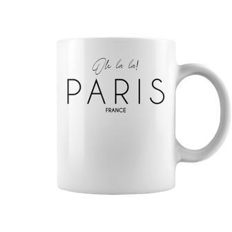 Oh La La Paris France Cool French Love Men Girl Women Coffee Mug | Mazezy