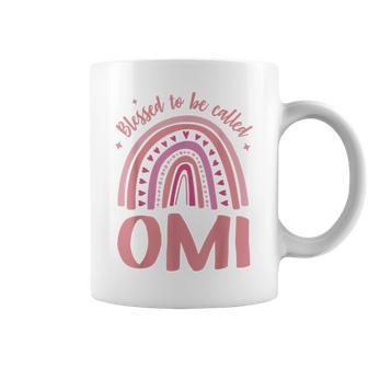 Omi For Women Cute Grandma Blessed To Be Called Omi Coffee Mug | Mazezy