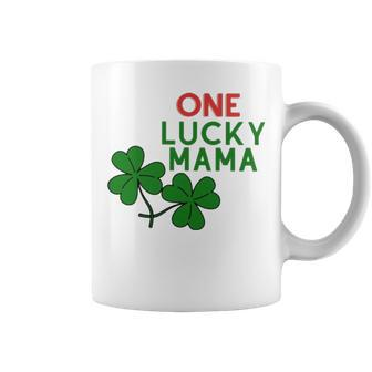 One Lucky Mama St Patricks Day T Coffee Mug | Mazezy DE