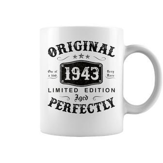 Original 1943 80 Years Old 80Th Birthday Gifts For Men Coffee Mug - Seseable