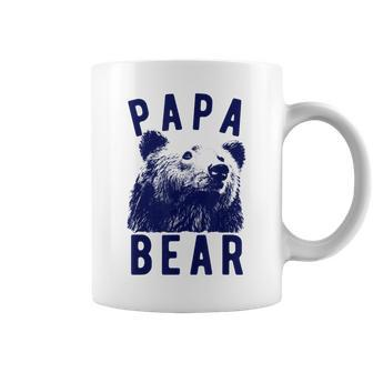 Papa Bear For Men Funny Dad Father Day Gift Grandpa Gift For Mens Coffee Mug | Mazezy