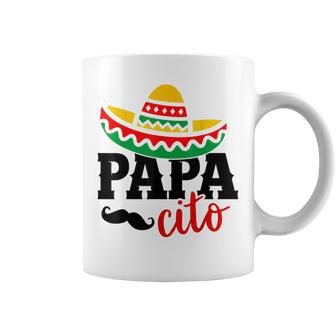 Papacito Cinco De Mayo Mexican Fiesta Party Family Matching Coffee Mug - Thegiftio UK