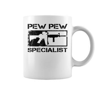 Pew Pew Specialist - 556 Pro Gun Ar15 Rifle M4 Funny Gun Coffee Mug - Seseable