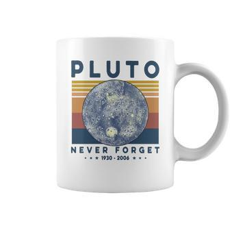 Pluto Never Forget 1930 2006 Vintage Shirt Coffee Mug - Thegiftio UK