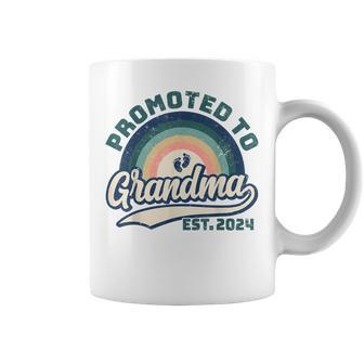 Promoted To Grandma 2024 Soon To Be Grandmother New Grandma Coffee Mug | Mazezy