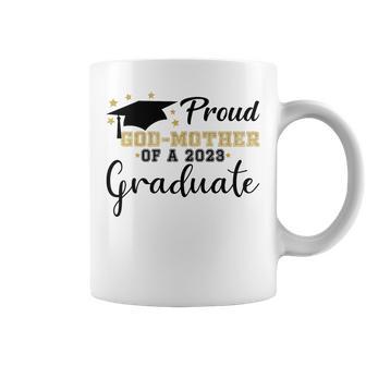 Proud Godmother Of A 2023 Graduate Class 2023 Senior 23 Coffee Mug - Thegiftio UK