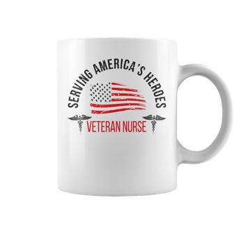 Proud Veteran Nurse Veteran Nursing V4 Coffee Mug - Seseable
