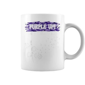 Purple Up For Military Kids Month Military Army Soldier Kids Coffee Mug | Mazezy UK