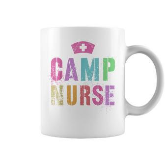 Rockin Camp Nurse Nursing Student Camping Purple Medical Coffee Mug - Seseable