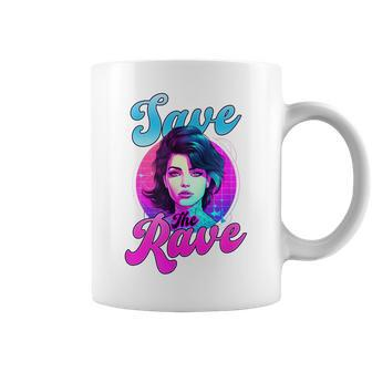 Save The Rave Design Edm Rave Coffee Mug | Mazezy
