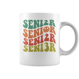 Senior 2023 Class Of 2023 Retro Groovy Seniors Graduation 23 Coffee Mug - Thegiftio UK