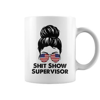 Shitshow Supervisor Funny Mom Dad Boss Manager Teacher Coffee Mug | Mazezy UK