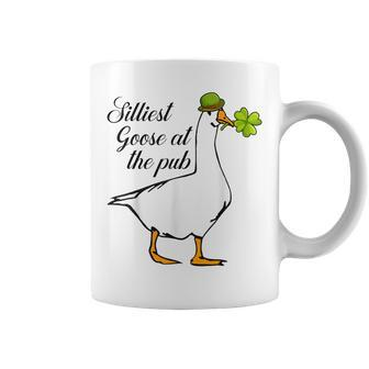 Silliest Goose At The Pub St Patricks Day Goose Meme Coffee Mug | Mazezy