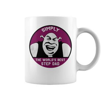 Simply The World Best Step Dad Purple Coffee Mug | Mazezy