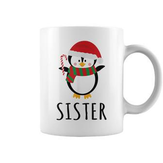 Sister Penguin Christmas Family Matching Coffee Mug | Mazezy
