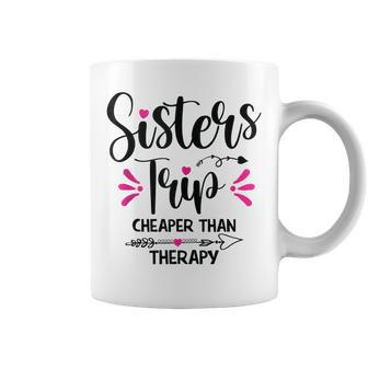 Sisters Trip 2023 Sisters Squad Road Trip Girls Outfit Coffee Mug | Mazezy