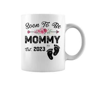 Soon To Be Mommy 2023 Mothers Day First Time Mom Pregnancy Gift For Womens Coffee Mug | Mazezy DE