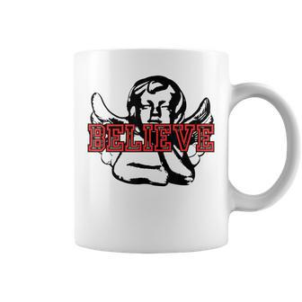 Spiritual Angel Believe Coffee Mug | Mazezy