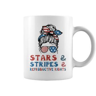 Stars Stripes Reproductive Rights Patriotic 4Th Of July V9 Coffee Mug - Thegiftio UK