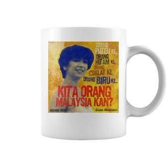 Susan Lankester Kita Orang Malaysia Kan Coffee Mug | Mazezy