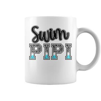 Swim Pipi Swimming Diving Camo Western Fathers Day Coffee Mug - Thegiftio UK