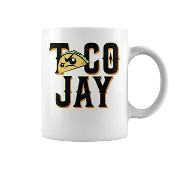 Taco Jay Tacos Day Funny Coffee Mug - Seseable