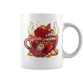 Taurus Zodiac Teacup Coffee Mug