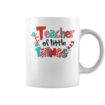 Teacher Of Little Things Gift For Teacher Cat In Hat Coffee Mug | Mazezy