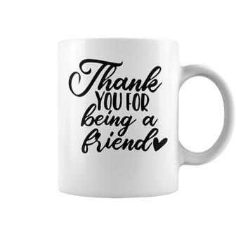 Thank You For Being A GolDen Friend Vintage Retro Coffee Mug - Seseable